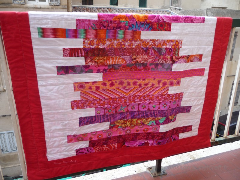 Quilt à rayures