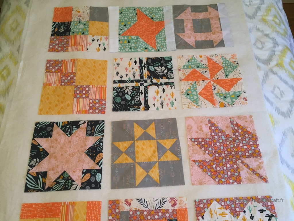 comment coudre un patchwork sampler