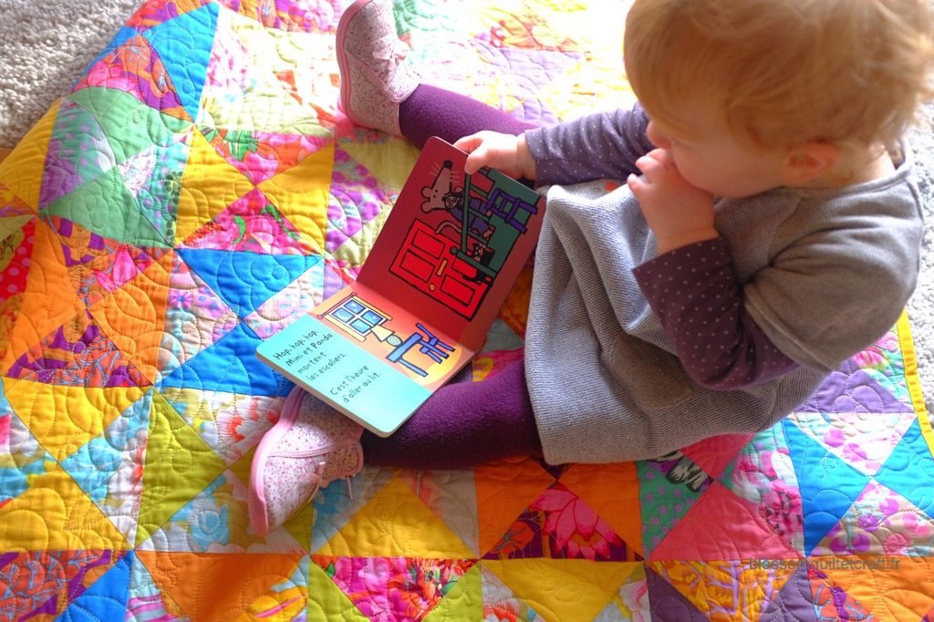 couverture pour bébé patchwork