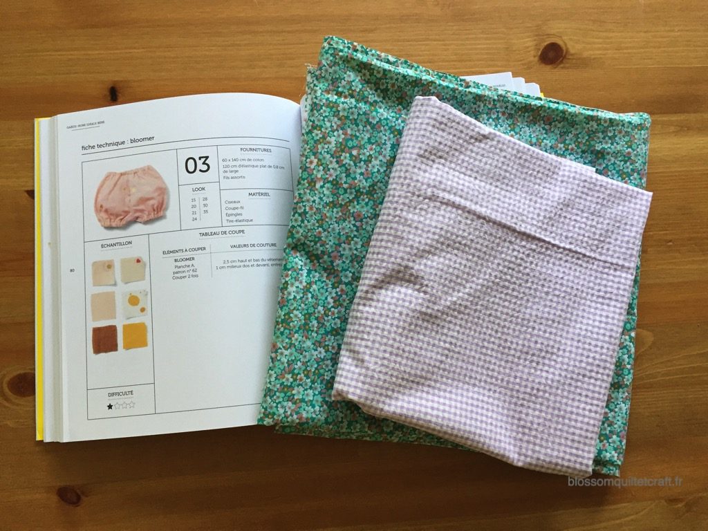 couture bloomers bébé