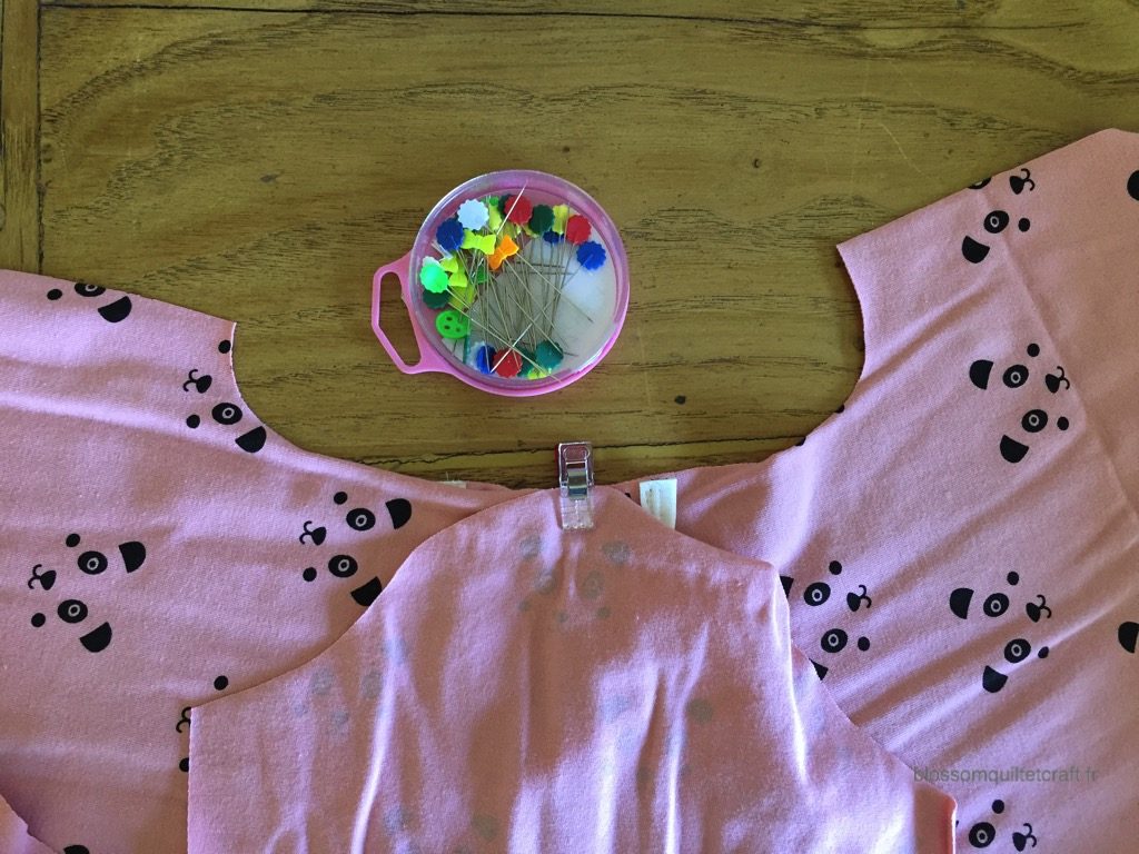 couture manches raglan tshirt enfant