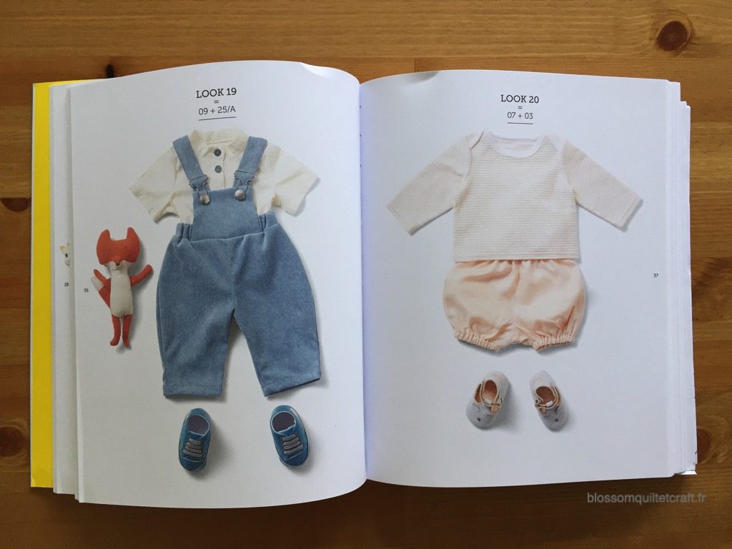 livre garde robe idéale pour bébé lookbook