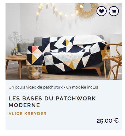 Les bases du patchwork moderne