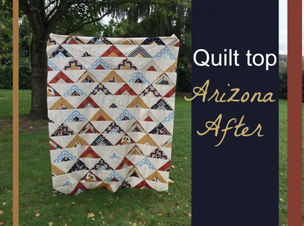 Quilt top Arizona After