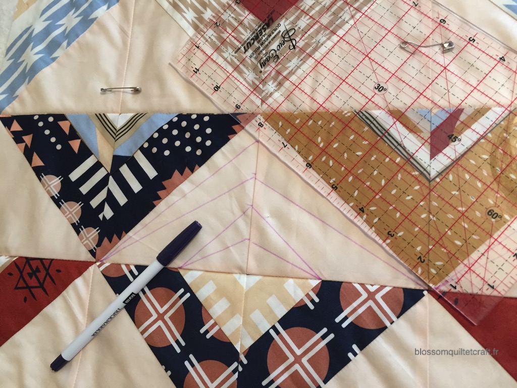 tracer les motifs de pique libre pour patchwork modernes