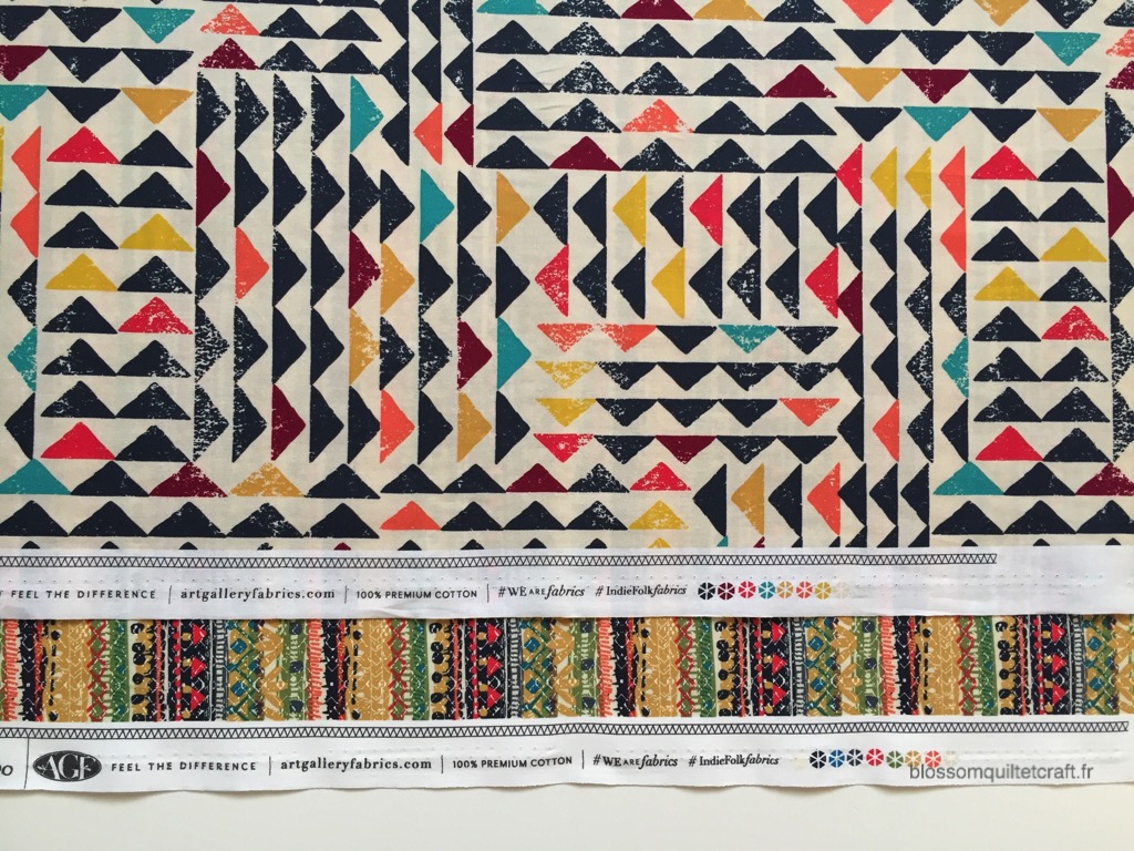 Indie Folk Art Gallery Fabrics tissus patchwork