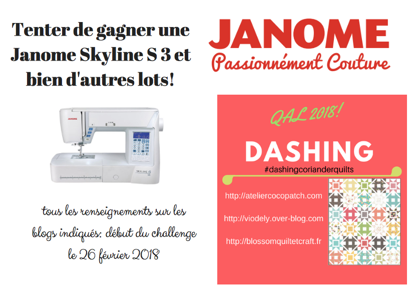 Annonce QAL Janome