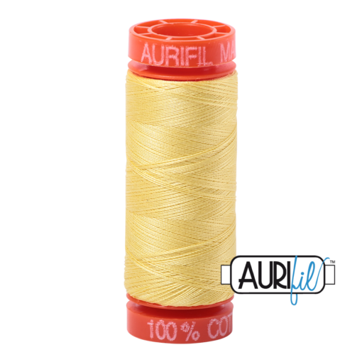 Fils Aurifil Mako 50 Lemon 2115