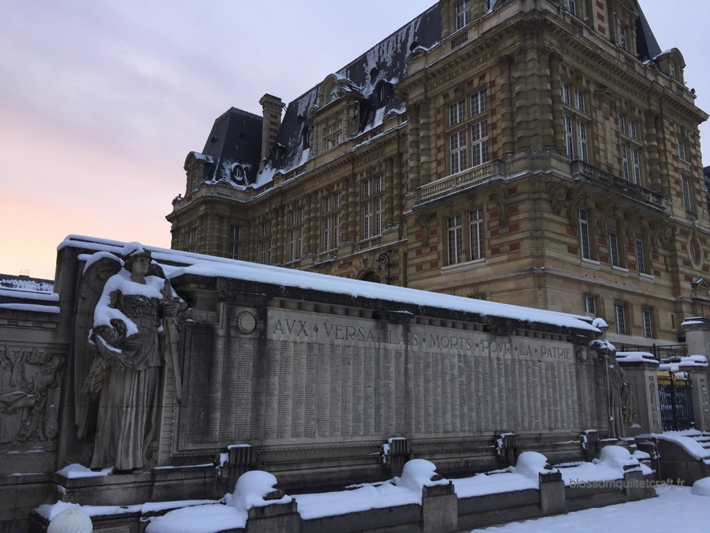 paris sous la neige