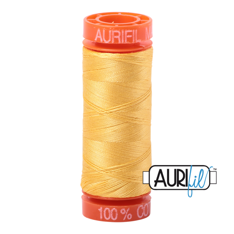 Fils Aurifil Mako 50 Pale Yellow 1135