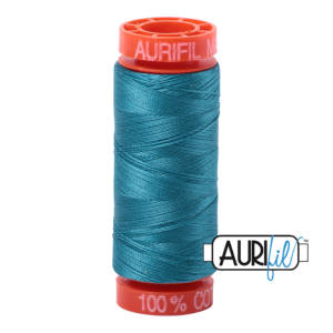 Fils Aurifil Mako 50 Dark Turquoise 4182