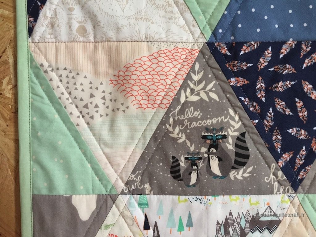 quilting ligne droite facile