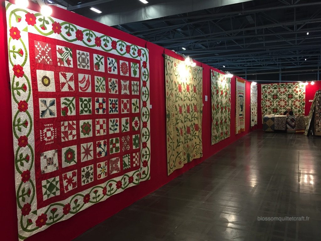 expositions de quilts anciens PAF