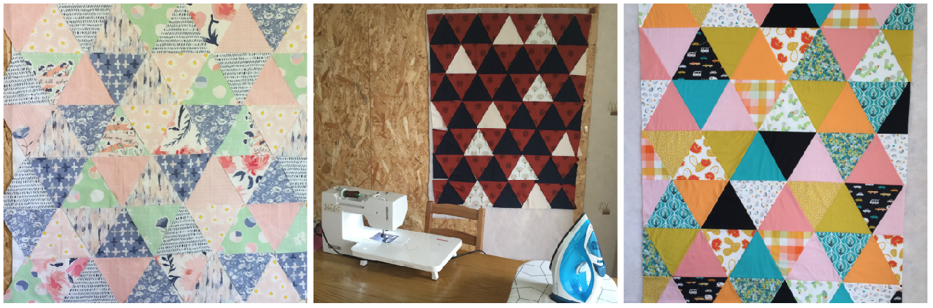 3 projet patchwork triangle