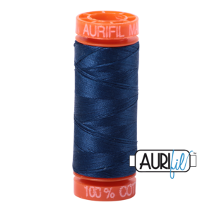 Fils Aurifil Mako 50 Medium Deft Blue 2783