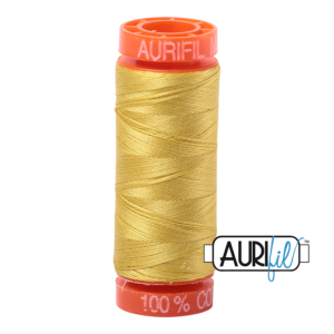 Fils Aurifil Mako 50 Gold Yellow 5051