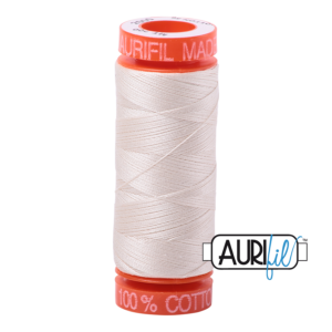 Fils Aurifil Mako 50 Light Sand 2000