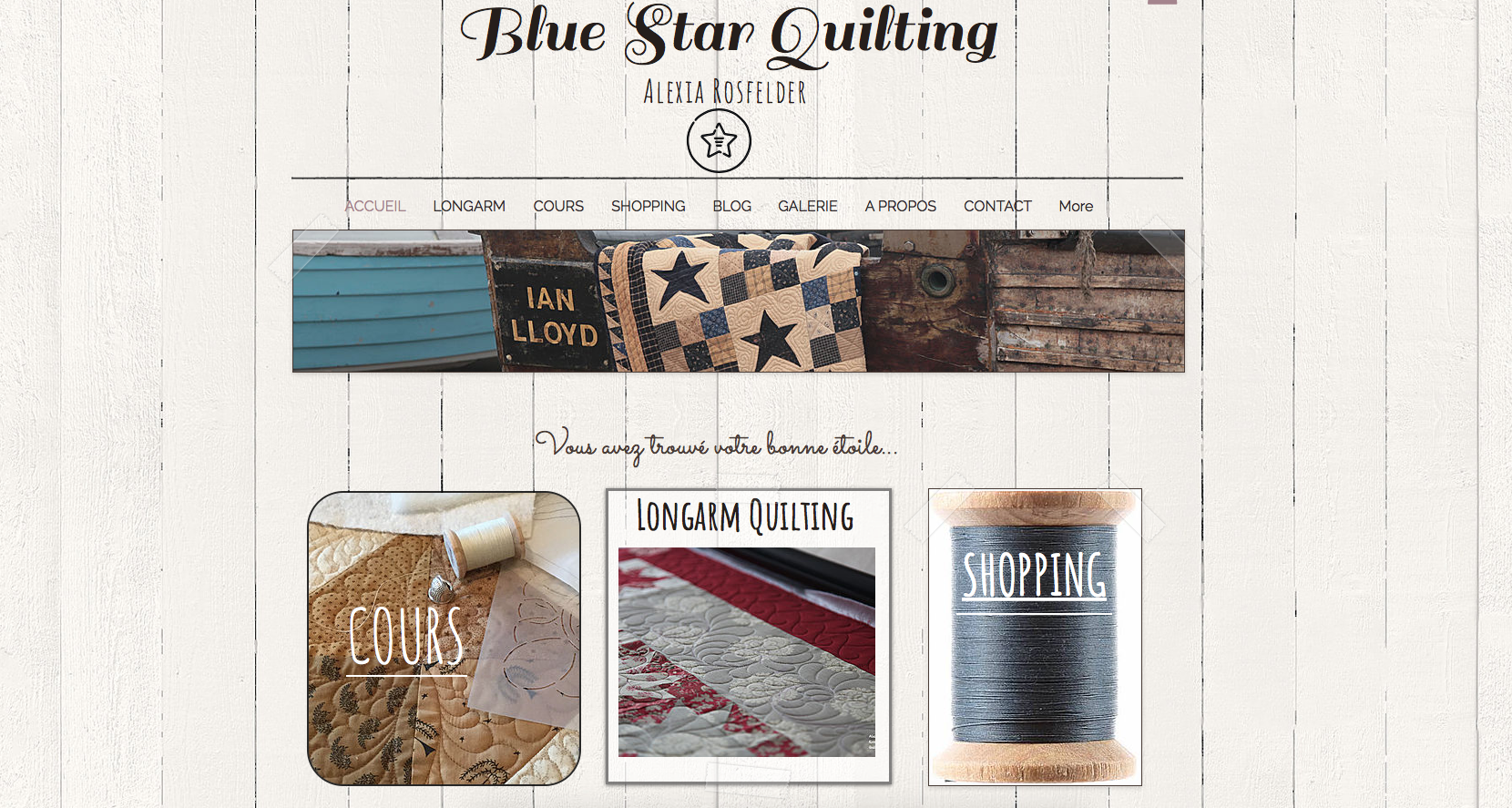 Blue star Quilting 