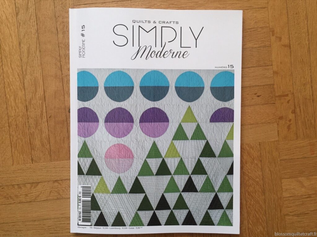 Quiltmania Simply Moderne n15 Hiver 2018 copie