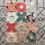 Patchwork quilt XOXO