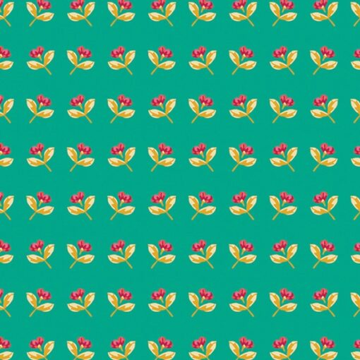 Art gallery Fabrics SKS - Basking Buds Jade