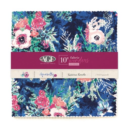Art Gallery Fabrics Aquarelle_Layer Cake-10W-AQU