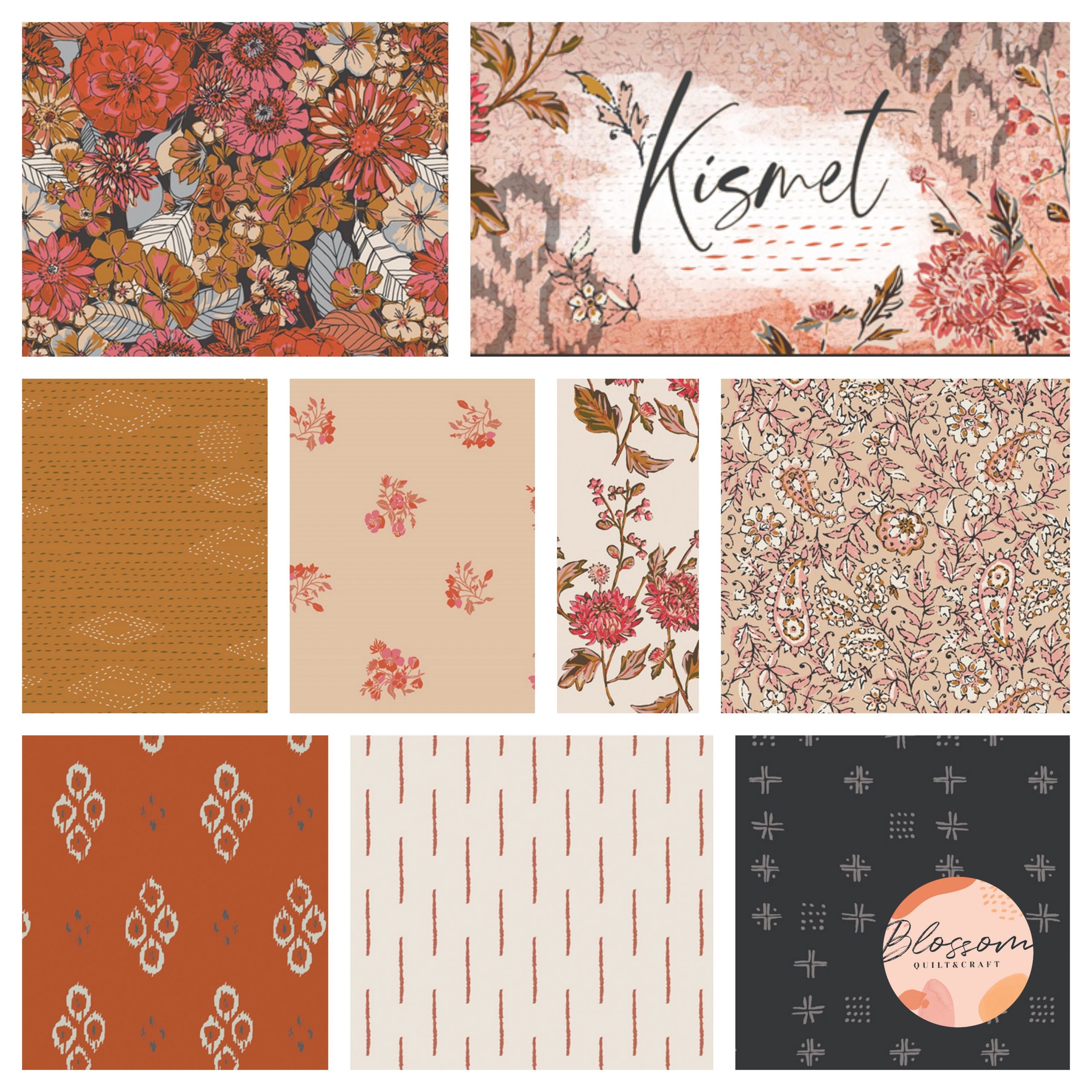 Kismet Collection motif Art gallery fabrics Sonata