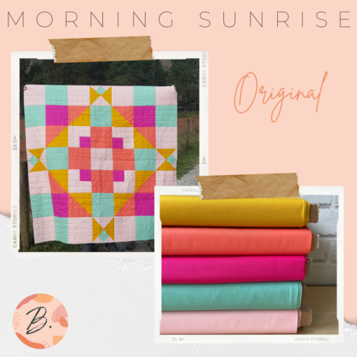 kit patchwork moderne morning sunrise