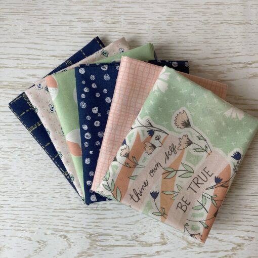 art gallery fabrics couleurs pastel lot tissus