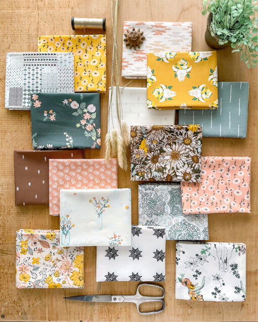 Shine On tissus patchwork lot