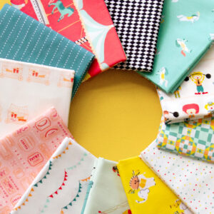 tissus patchwork cirque