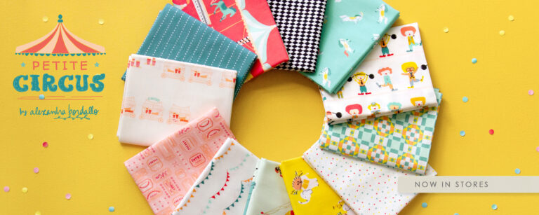 tissus patchwork cirque