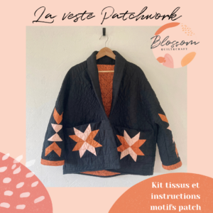 Kit Veste Patchwork