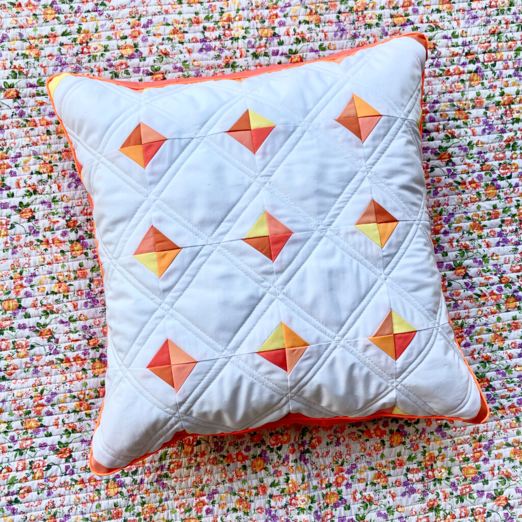coussin patchwork tuto