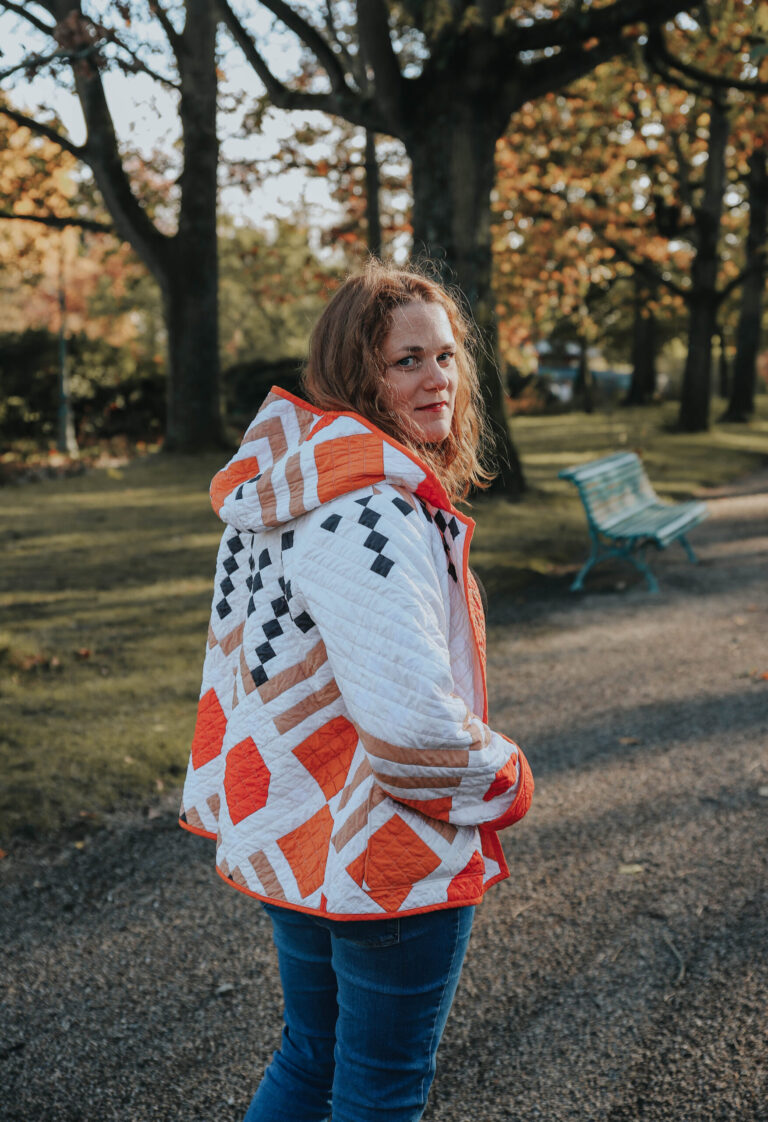 coudre une veste patchwork pour l'automne
