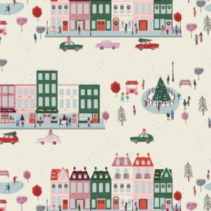 Art Gallery Fabrics - Christmas in the City - Joyful Boulevard Day