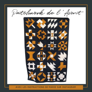 Kit patchwork de l'Avent
