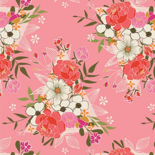 Art Gallery Fabrics - Open Heart - Flowering Love