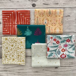 coupons patchwork de Noël