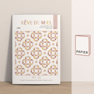 Patron Patchwork mockup reve de miel inch aurorequilts