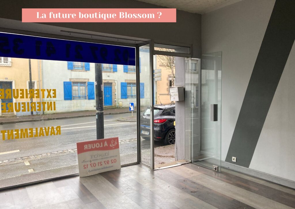 La future boutique Blossom