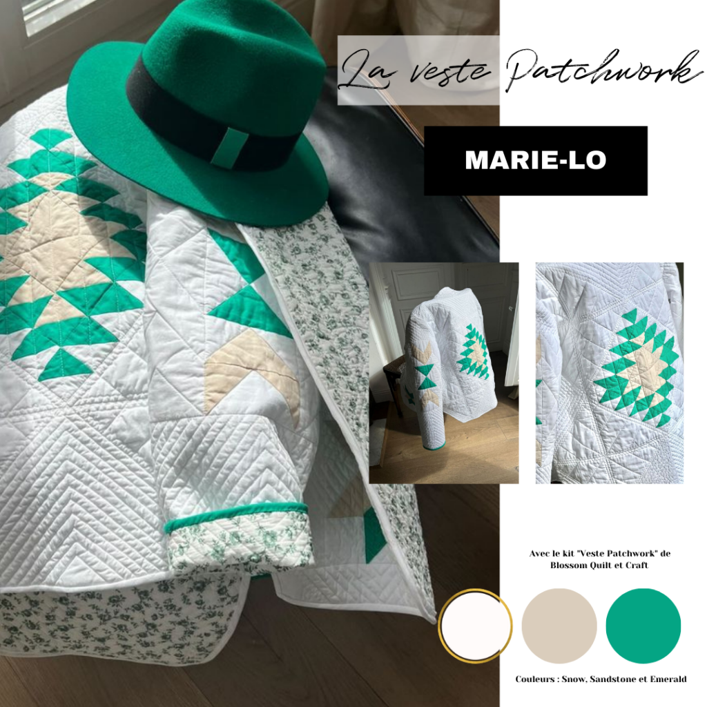 La veste patchwork de Marie-Lo