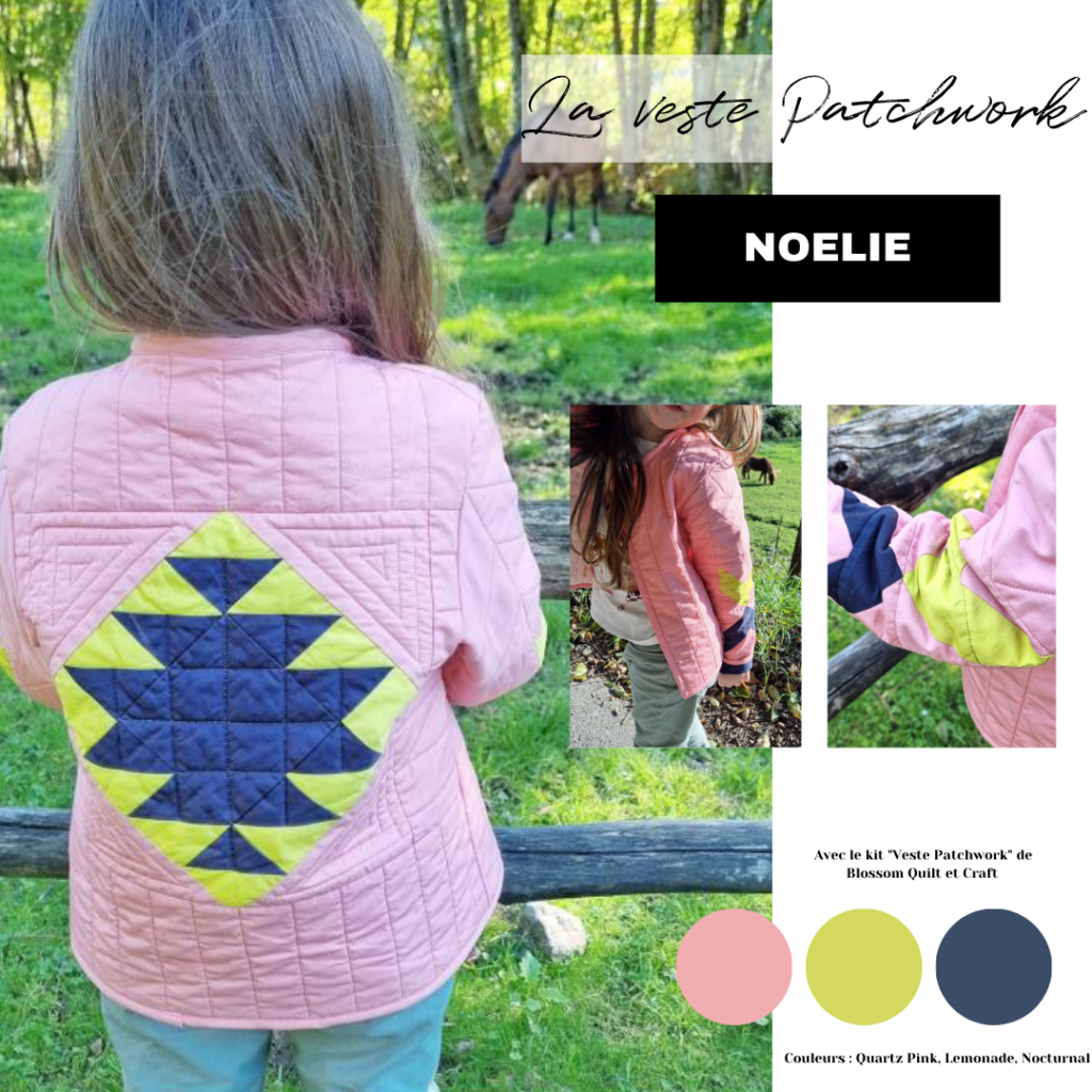 La veste patchwork de Noelie