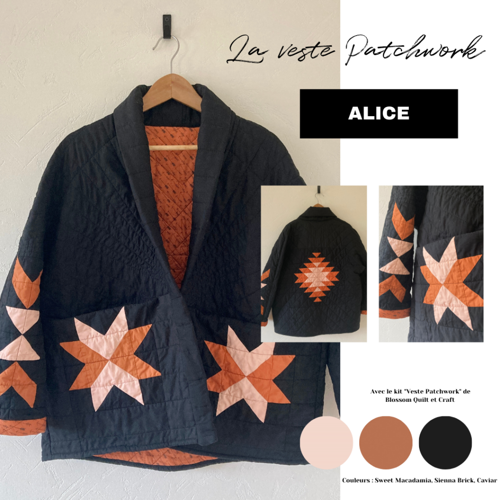 Veste patchwork d'Alice