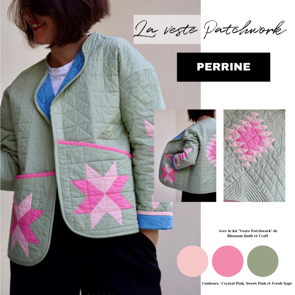 Veste patchwork de Perrine