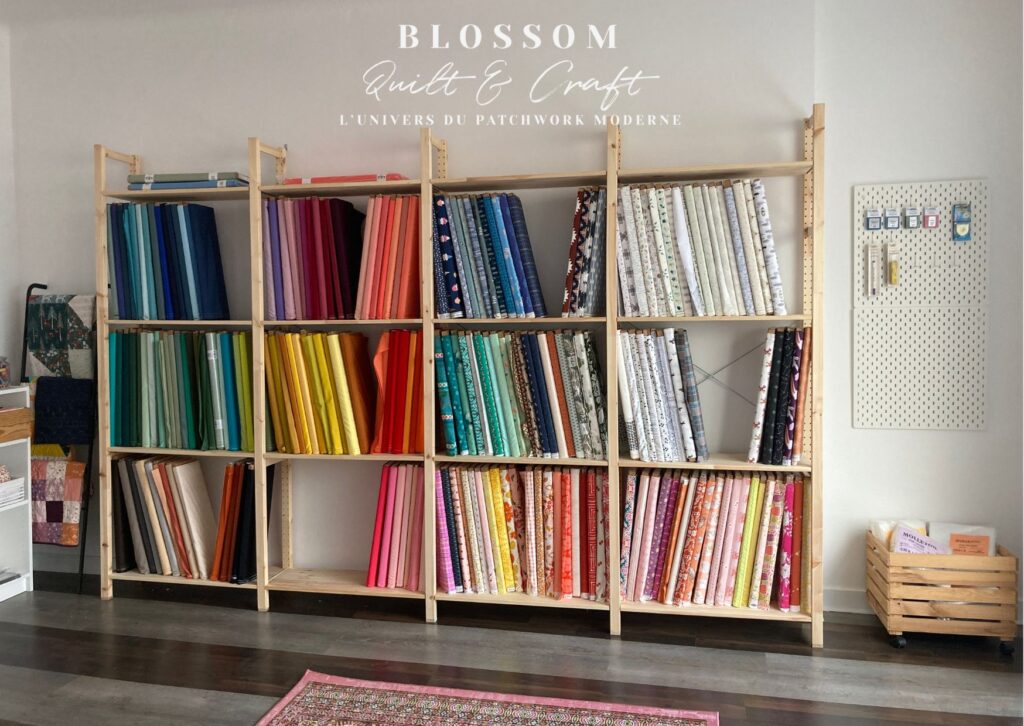 la boutique Blossom à ses débuts