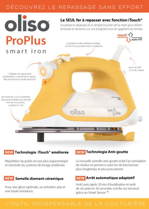 Fer intelligent Oliso Smart Iron®