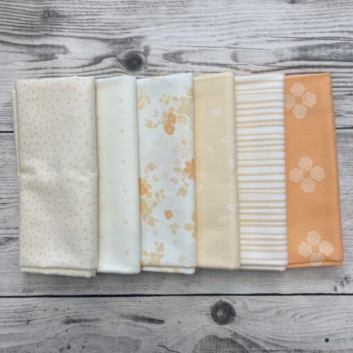 Art Gallery Fabrics Nectarine Fusion Mini collection