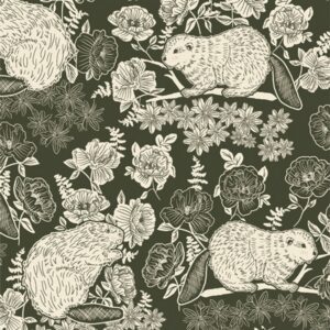 Art Gallery Fabrics - Wild Forgotten - Beaver & Bloom Sycamore
