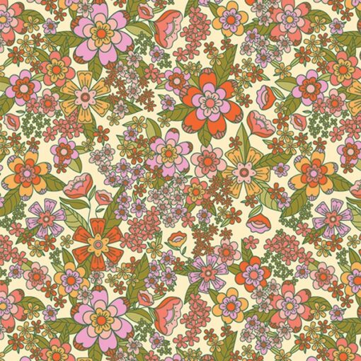 Art Gallery Fabrics_Flower Bloom_Stay Groovy Sunshine_FBL90704